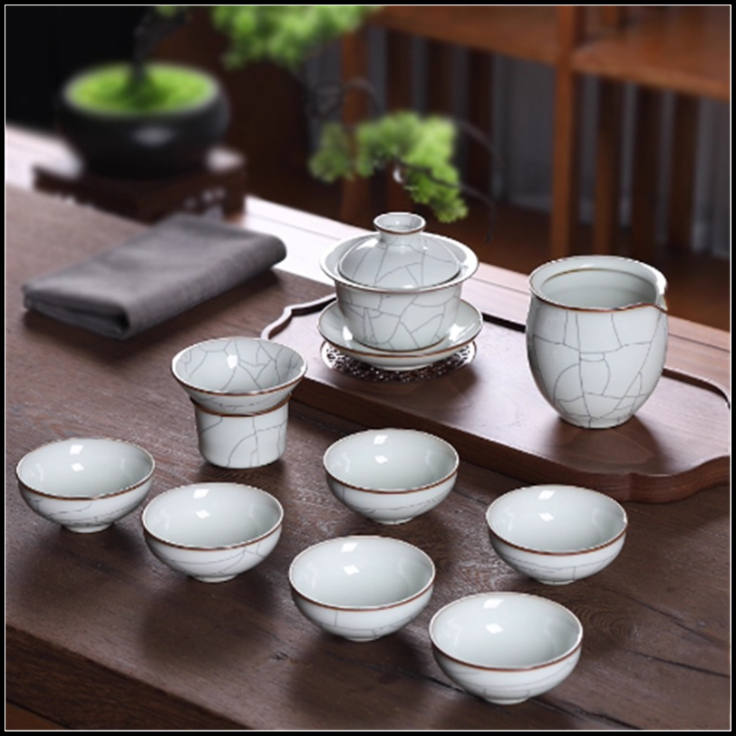 月白釉茶具2